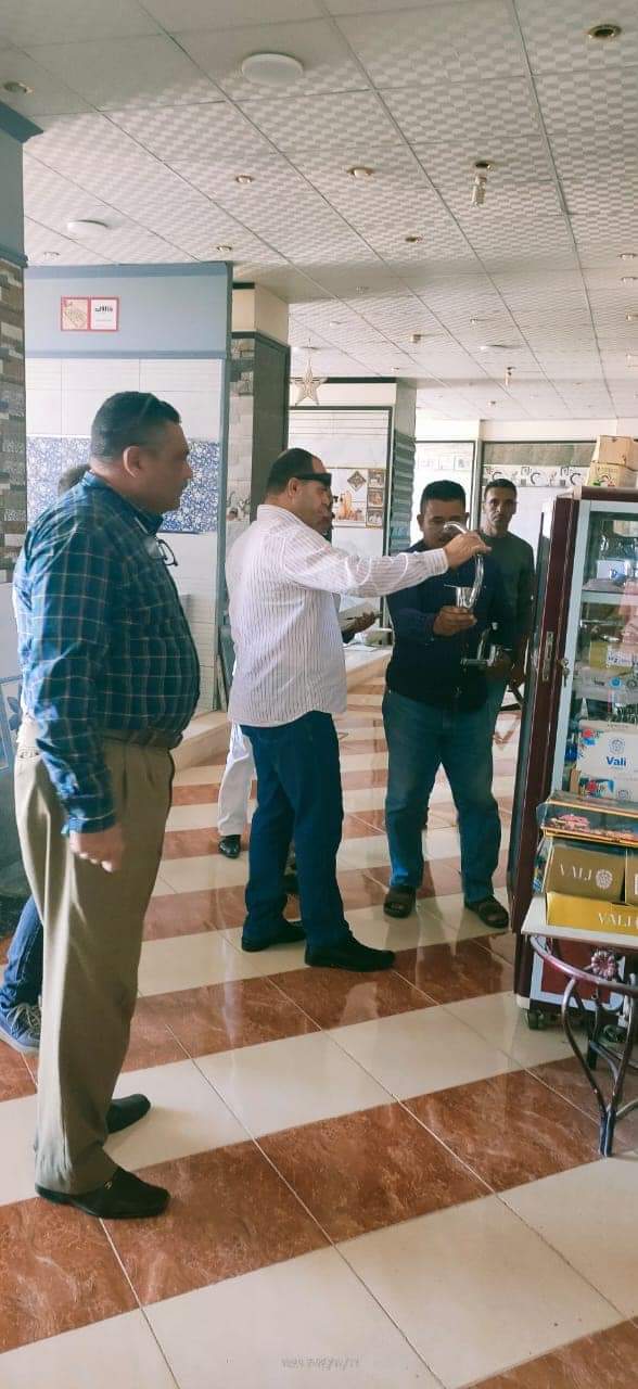 "رئيس برج العرب" الحملات مستمرة طبقاً للمخطط الشهري للقضاء على جميع المخالفات