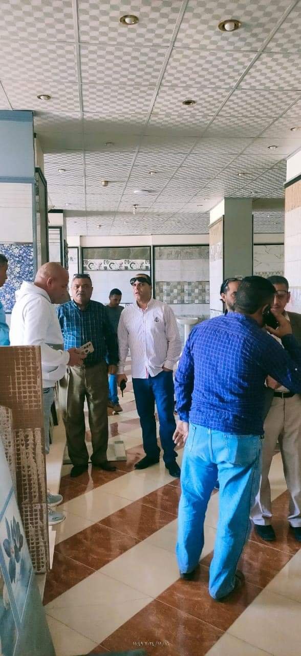 "رئيس برج العرب" الحملات مستمرة طبقاً للمخطط الشهري للقضاء على جميع المخالفات 