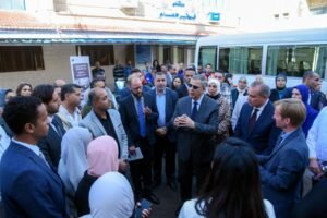افتتاح بمستشفى ابو قير بالإسكندرية