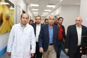 افتتاح المستشفي
