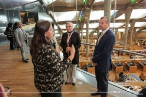 زيارة سكرتير عام المنظمة البحرية الدولية لمكتبة الإسكندرية 