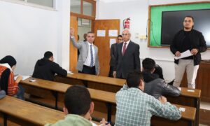 جولة رئيس الجامعة