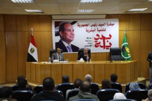 اجتماع مع مهندسى المساحة