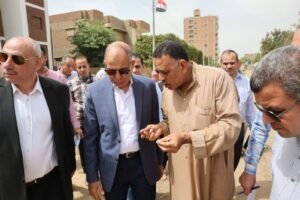 جولة المحافظ بمغاغه