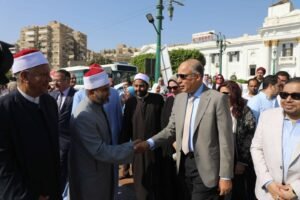 اوقاف المنيا تشارك في الاحتفال