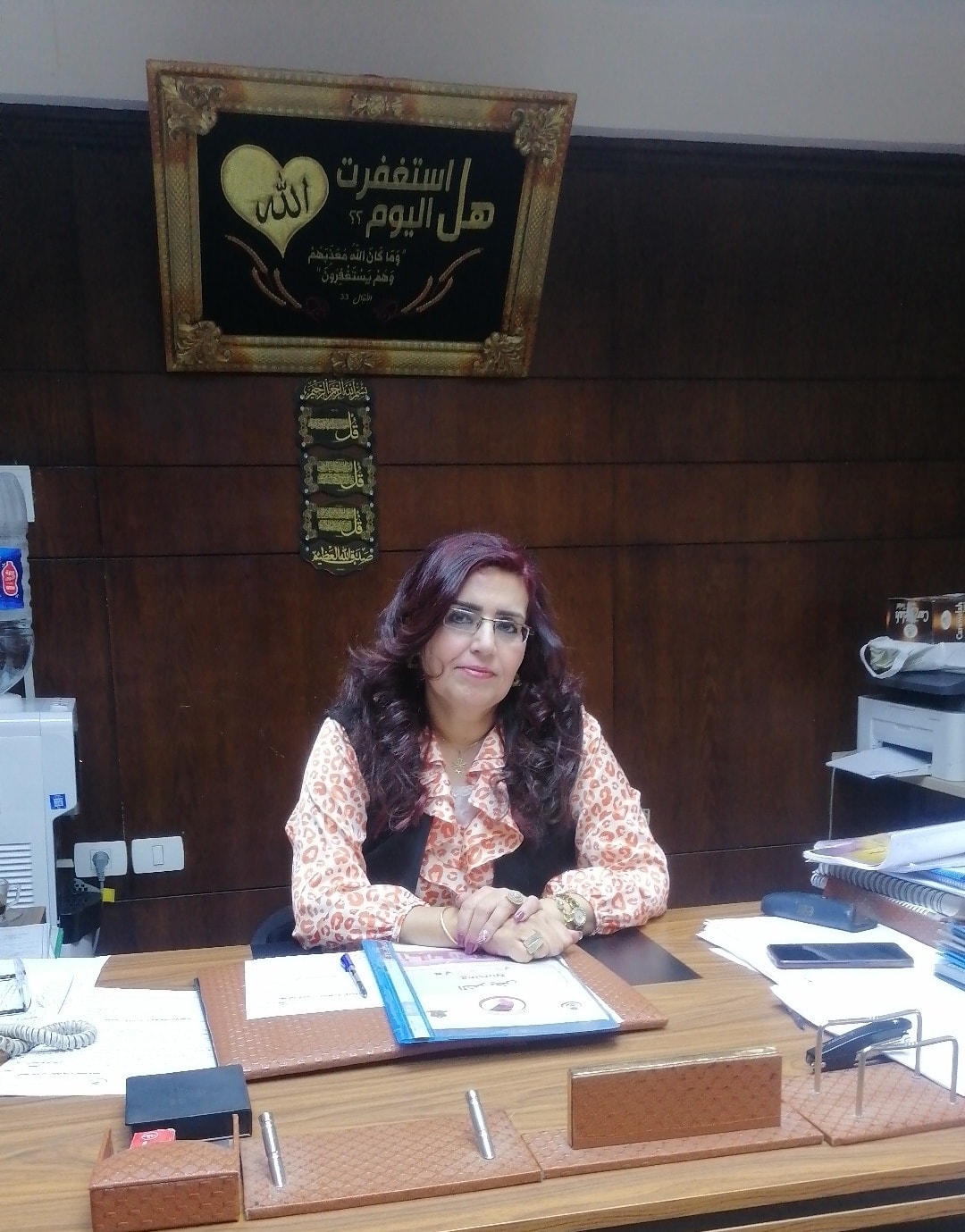 د نادية مكرم وكيل صحة المنيا