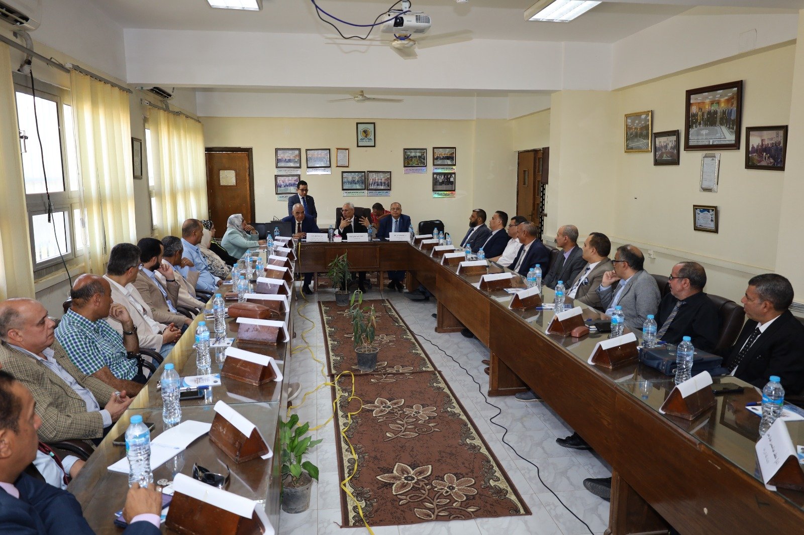 جانب من التدريب