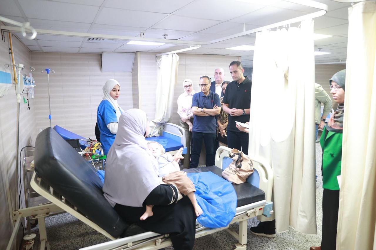 جولة بمستشفي التامين الصحى