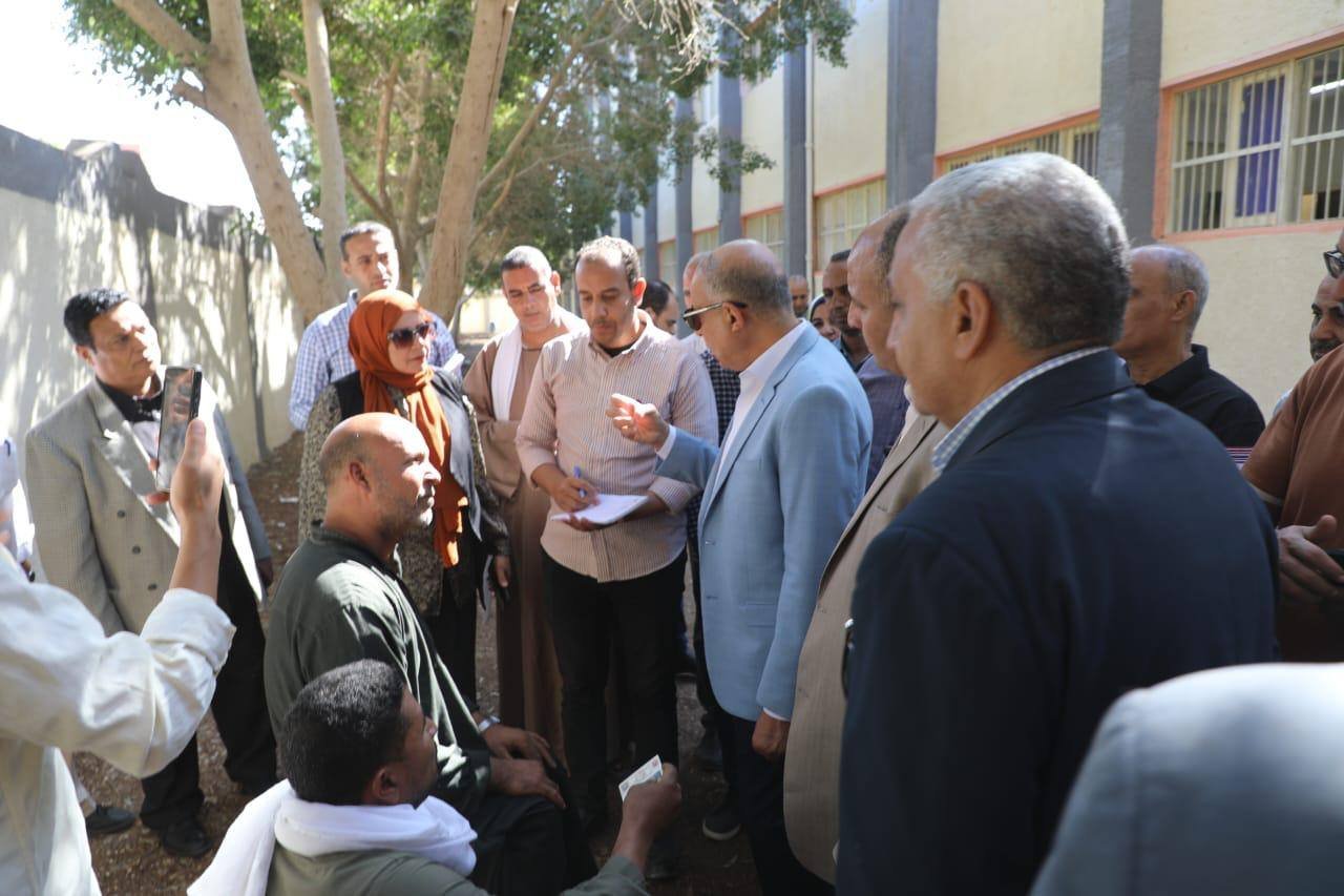 جولة محافظ لمنيا