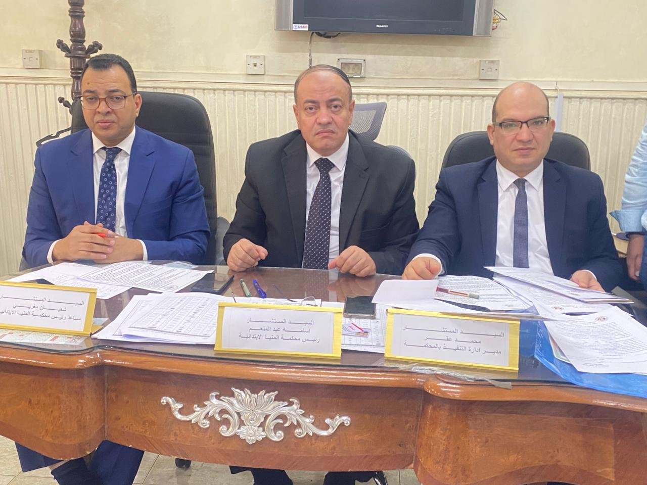 لجنة الانتخابات بالمنيا