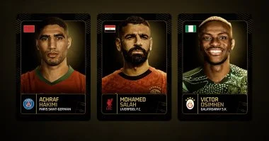 القائمة النهائية للمرشحين لجائزة افضل لاعب في إفريقيا 2025