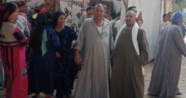 بدء توافد الناخبين بالمنيا