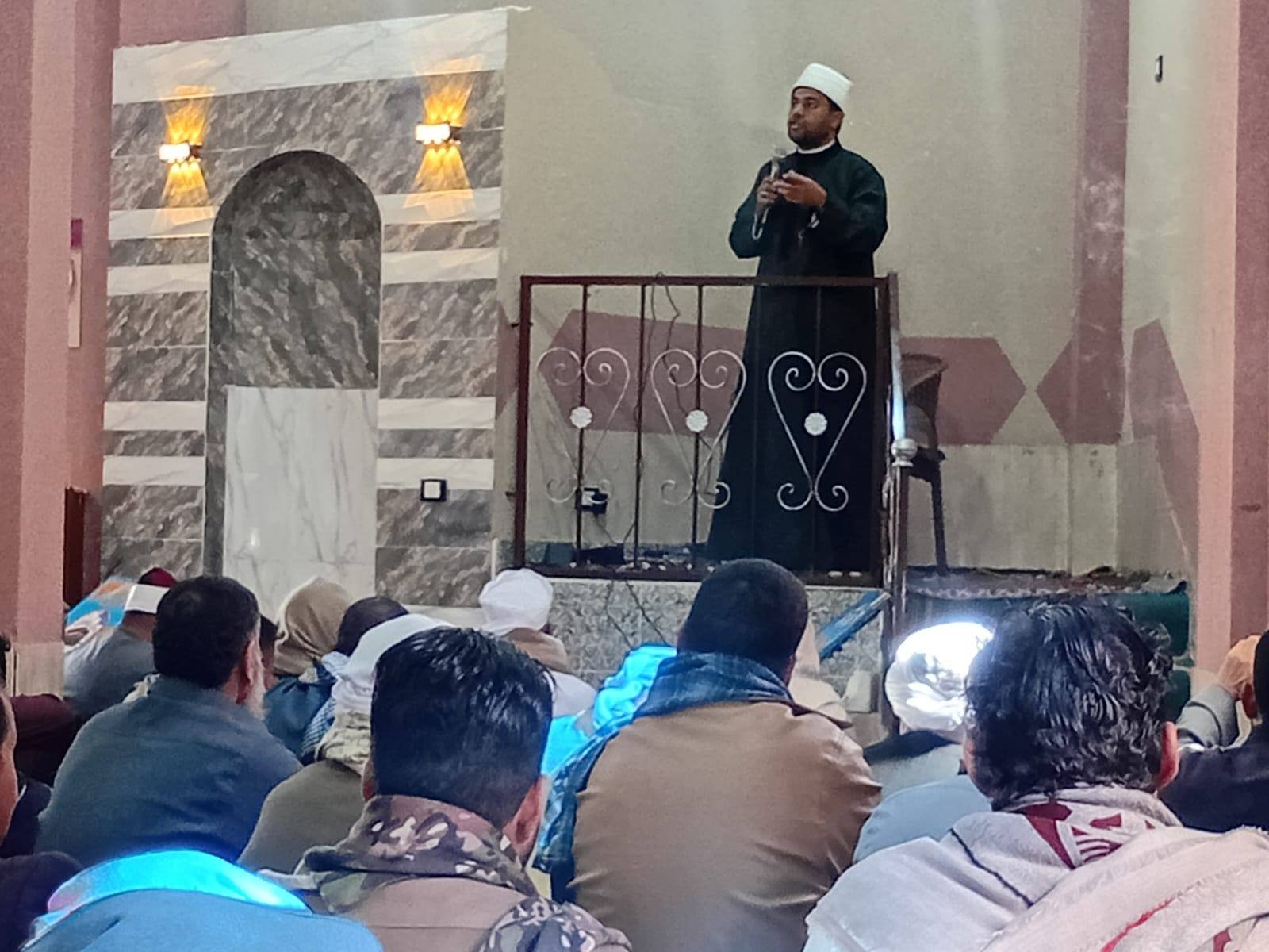 جانب من افتتاح 3 مساجد بالمنيا