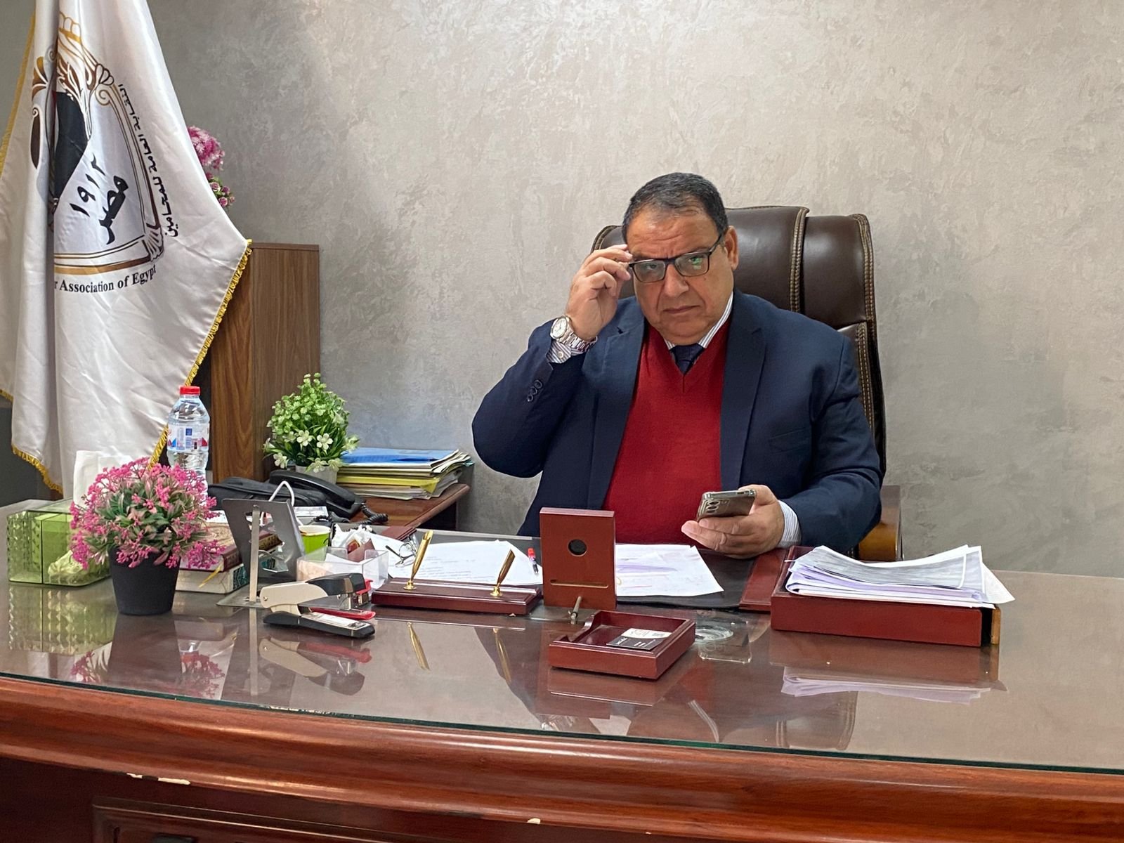 المستشار منتصر شمس الدين المشرف علي الانتخابات