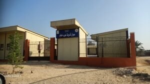 سوق جديد بعرب مطير لا يعمل