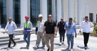 رئيس جهاز مدينة العلمين الجديدة.. يتفقد جاهزية مركز المؤتمرات والمعارض الدولية بالمدينة التراثية