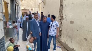 الوفد يزور دير العذراء