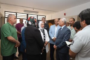 تفقد المدن  الجامعية