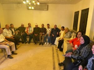 جانب من وفد بيت العائلة 